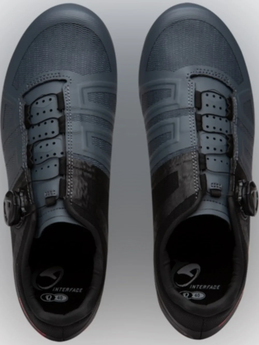 Pearl Izumi Elite Road Cycling Shoes BOA Carbon Sole Black/Gray Women's Size 10